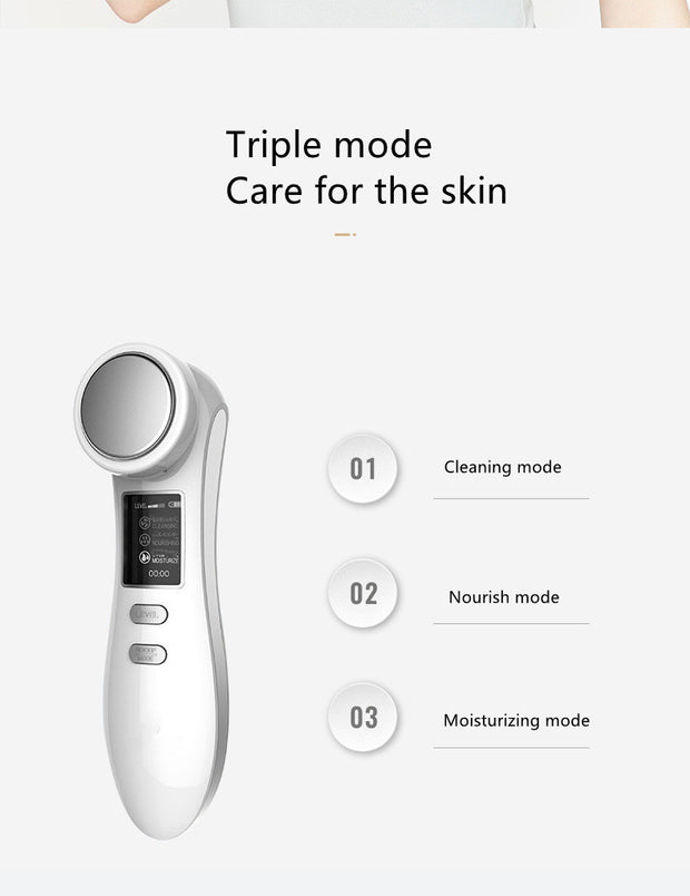 Negative ion skincare device