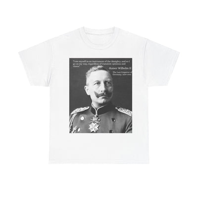 T-Shirt Tee Shirt Kaiser Wilhelm II I Last German Emperor