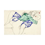 Vintage Lesbian Art Matte Horizontal Poster, Two Women Making Love 1913, Home Decor Print, Wall Art, Gift for LGBTQ, Pride Poster