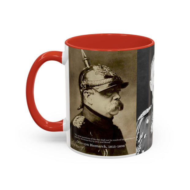 German History Commemorative Coffee Mug, Otto von Bismarck Kaiser Wilhelm, Tea Cup, Historical Gift, Gift for History Buffs