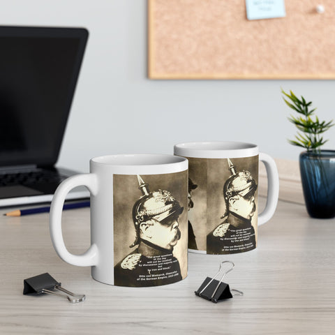 Ceramic Mug 11oz Otto von Bismarck German History Commemorative Coffee Cup
