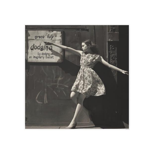 Vintage Chic Wall Art Poster, Black and White Photo Decor, Home Aesthetic, Gift for Art Lovers, Minimalist Wall Decoration, Gallery Print