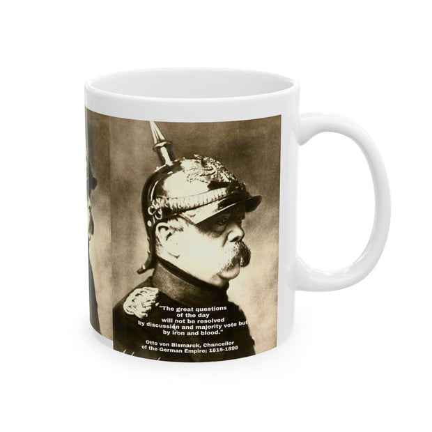 Ceramic Mug 11oz Otto von Bismarck German History Commemorative Coffee Cup