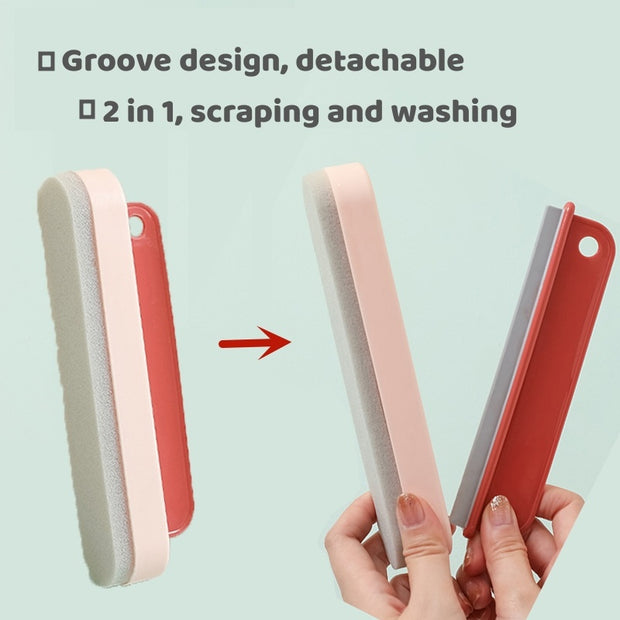 Multi-Function Glass Wiper & Scraper with Wate