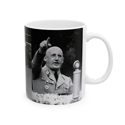 Julius Streicher Mug, 11oz Ceramic Cup for History Buffs, Nazi Germany Enthusiasts, Historical Collectors, Der Sturmer Publisher