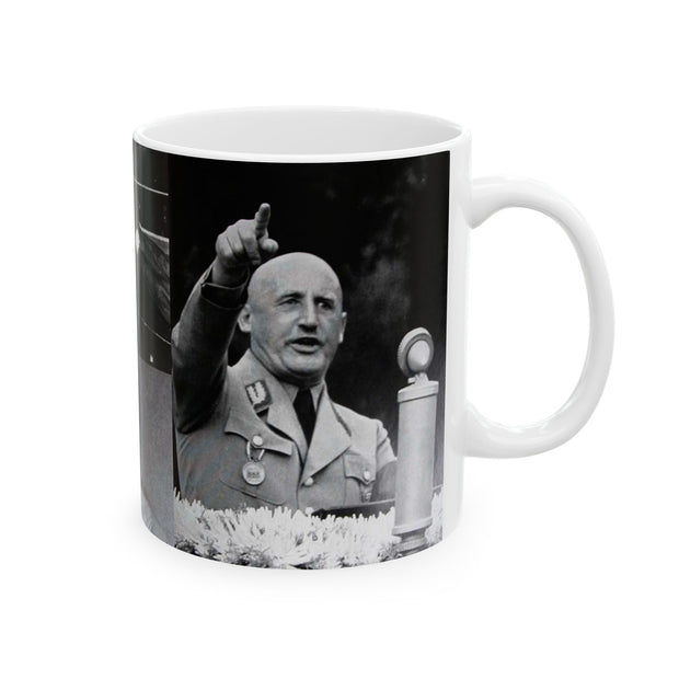 Julius Streicher Mug, 11oz Ceramic Cup for History Buffs, Nazi Germany Enthusiasts, Historical Collectors, Der Sturmer Publisher