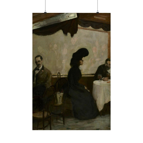 Matte Vertical Posters The Rathskeller 1901 Gift for Friend Gift for Artist