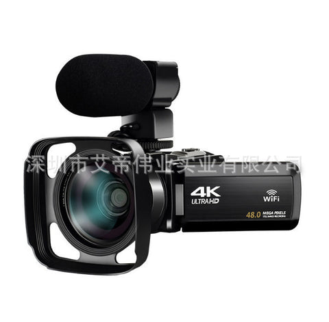 3.0 Inch Touch Screen 4K Digital Video Camera with WiFi & Remote Control