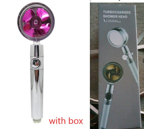 360 Rotating Water-Saving Shower Head