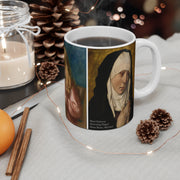 Mug 11oz Gift for Art Lover Pierre Renoir & Dierre Bouts Gift for Woman