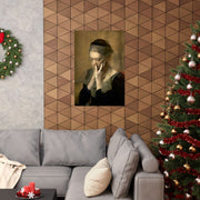 Vertical Poster, "Grieving with Dignity" 24x36 Painting by Nick Palsgraf, Matte Print, Wall Art for Home Decor, Bereavement Gift, Sympathy