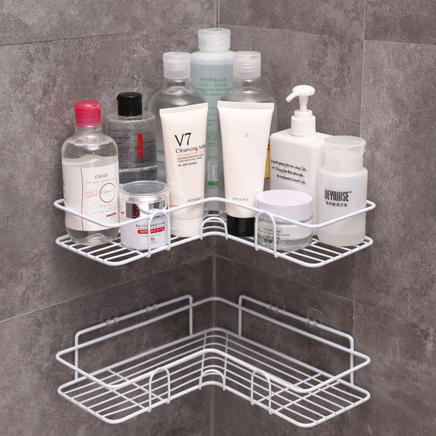 Wrought Iron Bathroom Corner Shelf