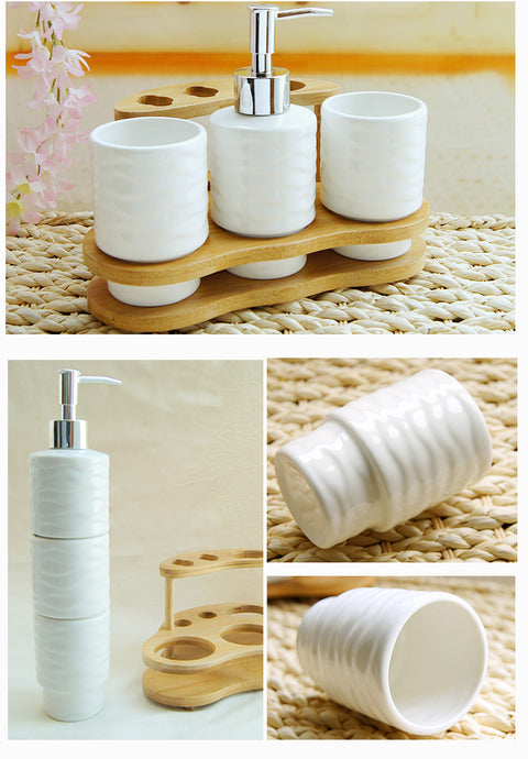 Modern Bathroom Accessories Set 