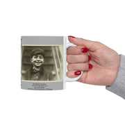 Vintage Photo Collage Ceramic Mug, 11oz or 15oz, Photography Gift: "Baseball in Boston" 1909 and "Untitled" 1910 both by Lewis Wickes Hine