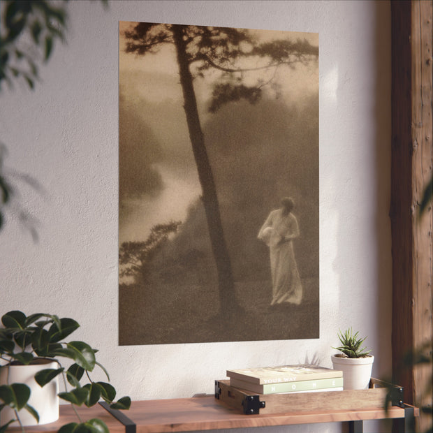 Vintage Morning Fine Art Poster, Clarence White Reproduction