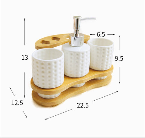 Modern Bathroom Accessories Set 