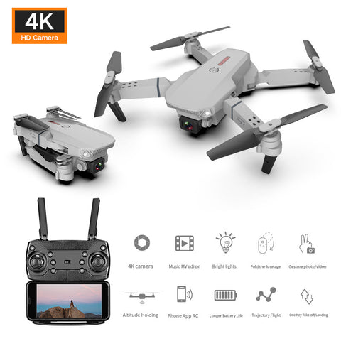 4K Aerial Drone – Dual Camera HD Quadcopter with WiFi FPV & RC Drone Toy