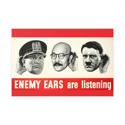 Vintage Political Art Poster