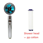 360 Rotating Water-Saving Shower Head