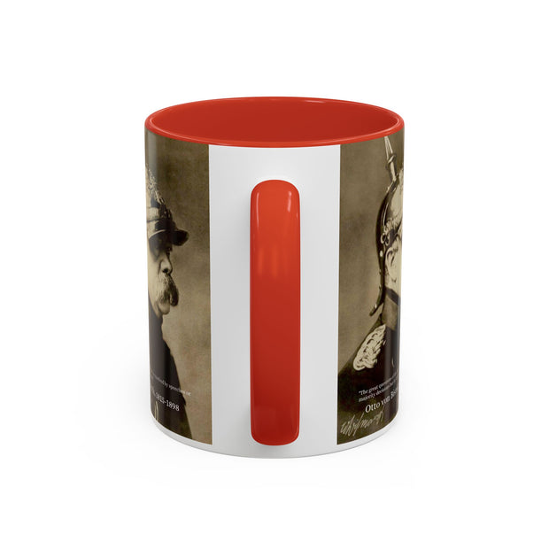German History Commemorative Coffee Mug, Otto von Bismarck Kaiser Wilhelm, Tea Cup, Historical Gift, Gift for History Buffs