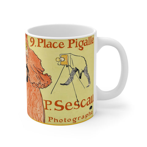 Mug 11oz Inspired by Susan Sontag "On Photography" 1977 An Ascetic Discipline