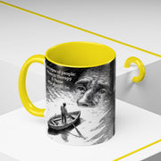 Vintage Art Accent Coffee Mug, Photo by Eugene Atget, Teri Kulat Quotation, Unique Gift for Therapists, 11oz Mug, Chic Coffee Cup, Art