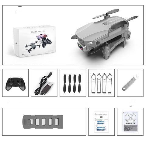 Folding Drone – HD 4K Mini Quadcopter with Camera for Aerial Photography & RC Airplane Toy