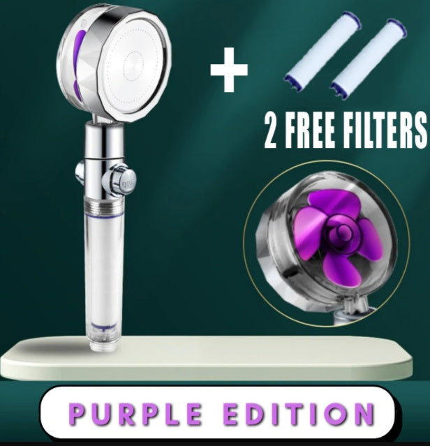 360 Rotating Water-Saving Shower Head