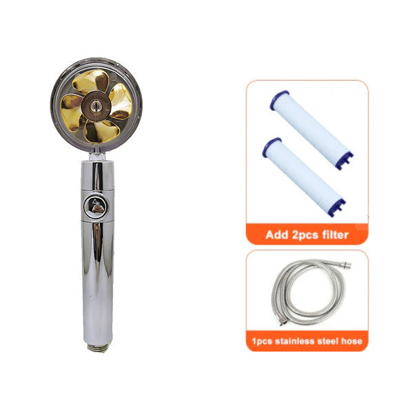 360 Rotating Water-Saving Shower Head