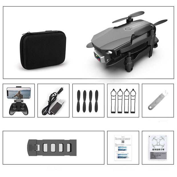 Folding Drone – HD 4K Mini Quadcopter with Camera for Aerial Photography & RC Airplane Toy