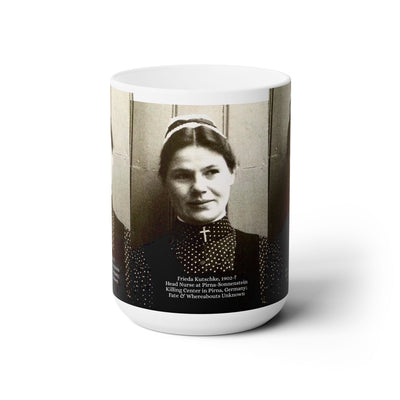 At-Large, Nazi War Criminal Collection Coffee Mug 15 Oz