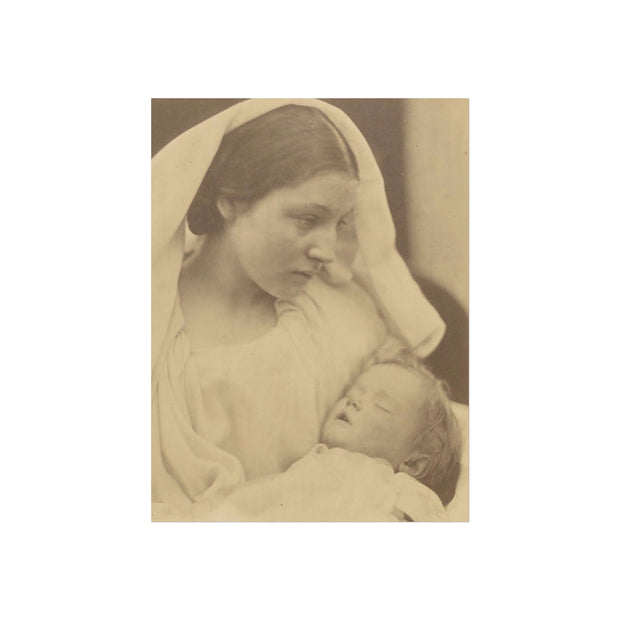 Fine Art Posters - Reproduction of Julia Margaret Cameron's 'Madonna Riposata' (1865) - Photographic Fine Art Pioneer 1815-1879, Vintage Art