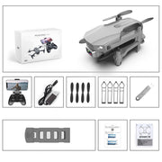 Folding Drone – HD 4K Mini Quadcopter with Camera for Aerial Photography & RC Airplane Toy
