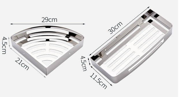Bathroom Accessories Corner Shelf 