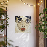 Artistic Photo Paper Poster - Unique Wall Decor for Home, Gallery, Living Room, Gift for Art Lovers, Egon Schiele Inspired Work by Palsgraf