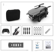 Folding Drone – HD 4K Mini Quadcopter with Camera for Aerial Photography & RC Airplane Toy