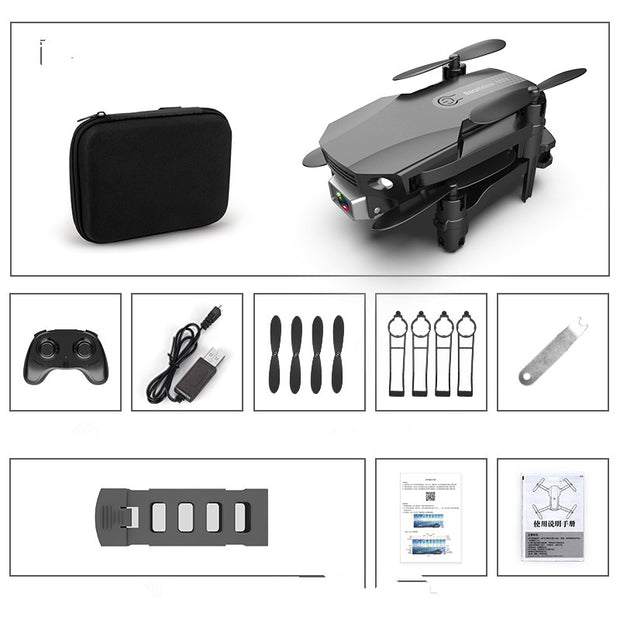 Folding Drone – HD 4K Mini Quadcopter with Camera for Aerial Photography & RC Airplane Toy