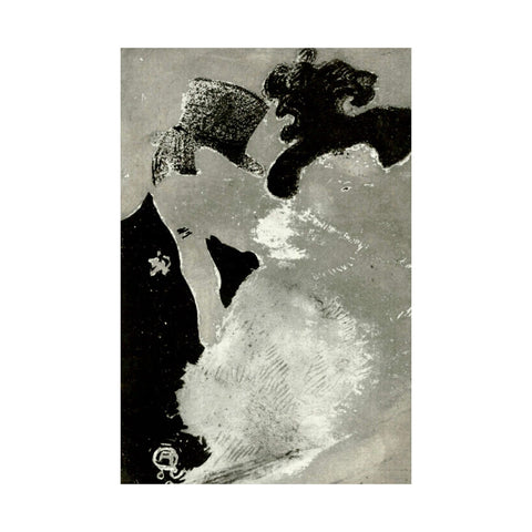 Satin Posters (300gsm) Toulouse Lautrec 1896 At the Opera Courtesy Art Institute of Chicago