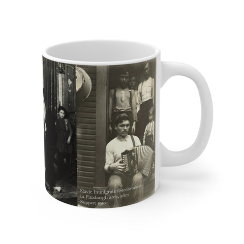 Mug 11oz  Mug Gift for Italian; Mug Gift for Slavic; Gift of Immigrant