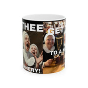 Ceramic Mug, Nuns Catholic Church Gift for Convent, Nun, Dining Room, Religious Coffee Cup, 11oz