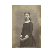 Victorian Era Matte Vertical Poster, Alexander Hesler's 'An Untitled Girl', Art Institute of Chicago, Historical, Vintage Wall Art, Home