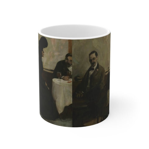 Mug 11oz Gift for Woman Artist Friend, John Sloan The Rathskeller Coffee Cup, Tea Mug, Novelty Gift, Ceramic Drinkware