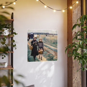 Art Print, Landscape Portrait Fusion, Armond Point 1861, Wall Decor, Home Decor, Gift for Art Lover, Office Decor, Gallery Wall Art