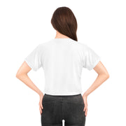 Emergent Woman Crop Tee, Short Sleeve Cropped T-shirt, Nick Palsgraf Art, Feminist Graphic Tee, Women's Empowerment Shirt