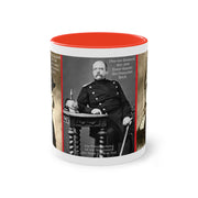 Two-Tone Coffee Mug, 11oz Available in Germany, Europe & UK: Otto von Bismarck Quote Mug