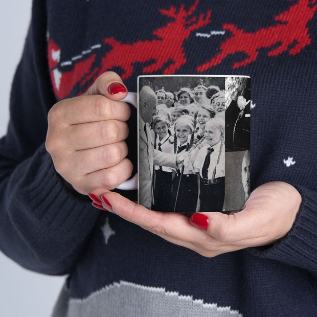 Julius Streicher Mug, 11oz Ceramic Cup for History Buffs, Nazi Germany Enthusiasts, Historical Collectors, Der Sturmer Publisher