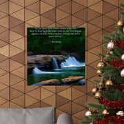 Matte Vertical Posters Award Winning Nicole Martinelli Photo & Aechylus "Pain Drop by Drop"