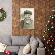 Vintage Coal Miner Matte Poster, West Virginia Historical Wall Art Print,