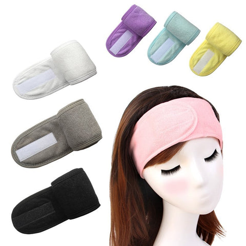 adjustable spa headband