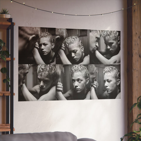 Fine Art Posters - Armwrestle Variations #2 & 3 by Nick Palsgraf, Wall Art Print, Home Decor, Gift for Wrestlers, Muscle Art Poster